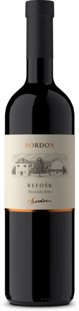 Vino Refošk 2017 Bordon 0,75 l