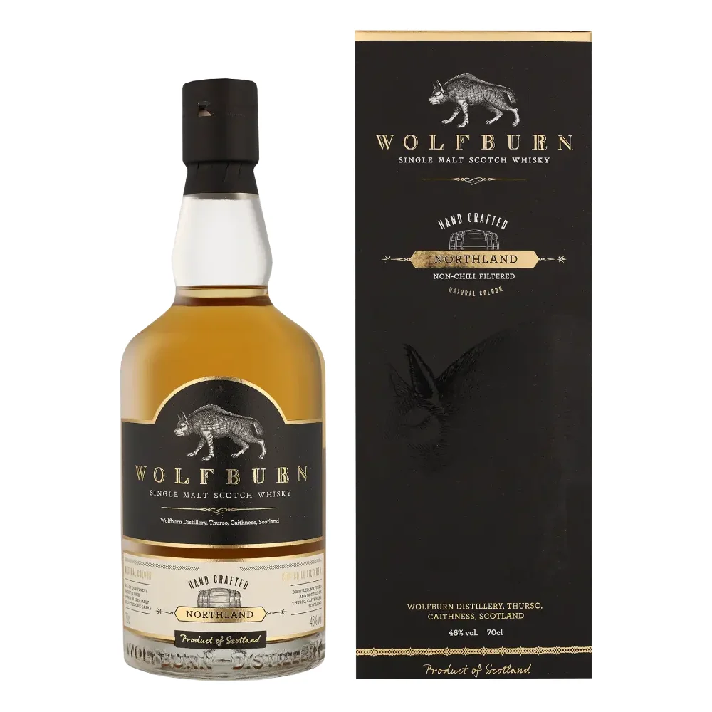 Škotski viski Wolfburn NORTHLAND + GB 0,7 l