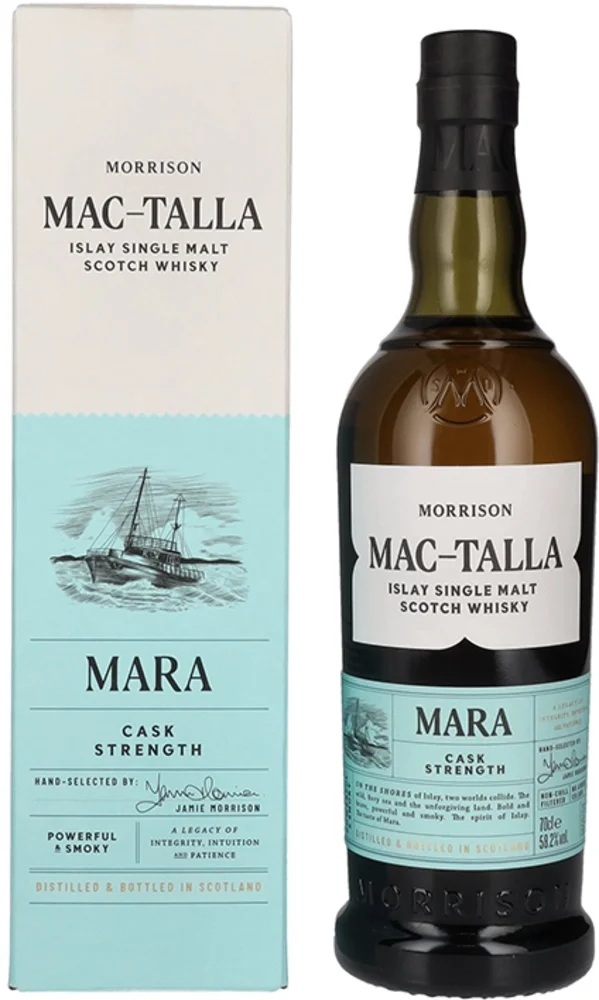 Škotski viski Mac-Talla Morrison MARA Cask Strenght Islay + GB 0,7 l