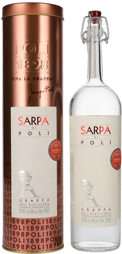 Voćna rakija Poli Grappa Sarpa di Poli + GB 0,7 l