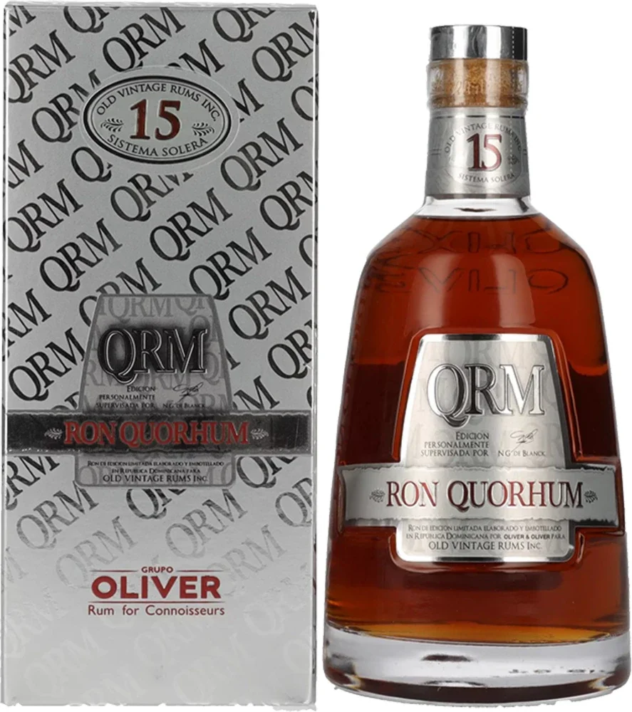 Rum 15 Anos Solera Ron Quorhum + GB 0,7 l