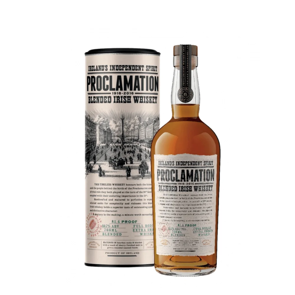 Irish whiskey Blended Proclamation + GB 0,7 l