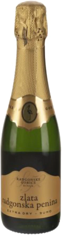 Sparkling wine Zlata Extra Dry Radgonske gorice 0,375 l