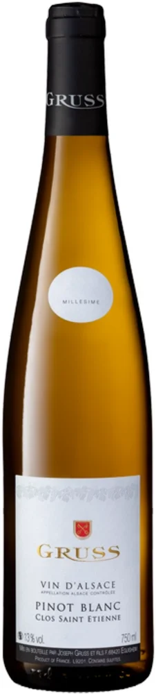 Wine Pinot Blanc Clos Saint Etienne Domaine Gruss 0,75 l