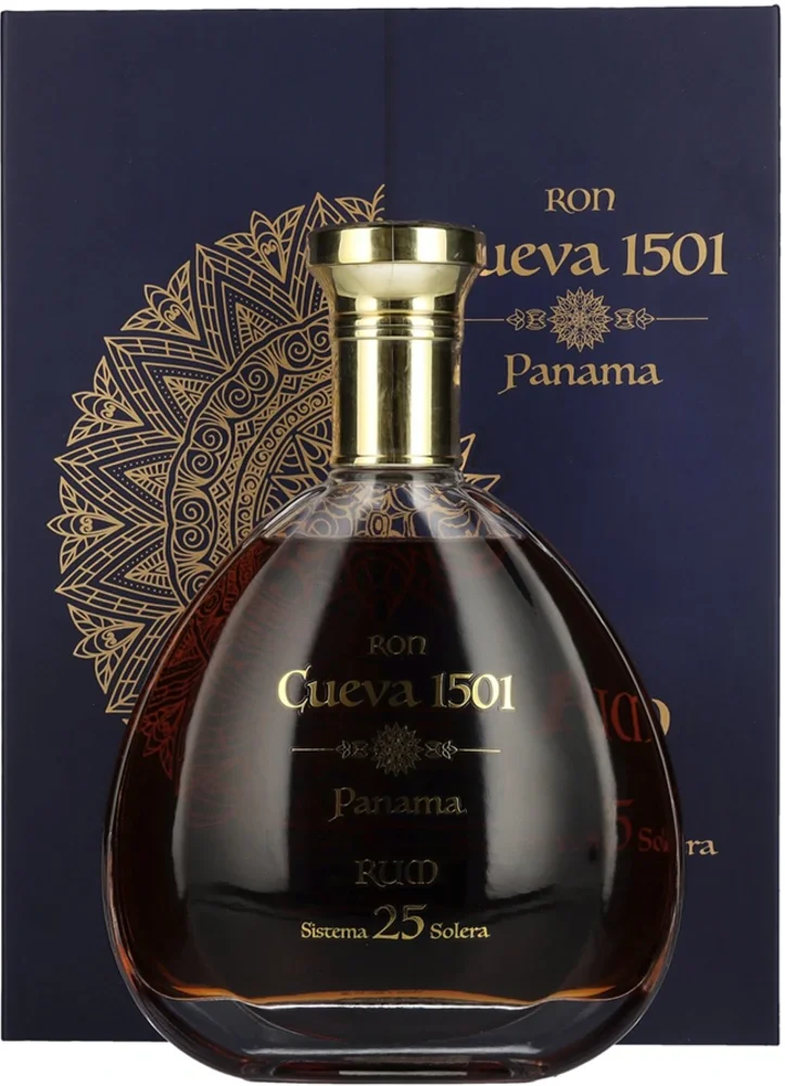 Rum Cueva 1501 Panama 25 Sistema Solera + GB 0,7 l