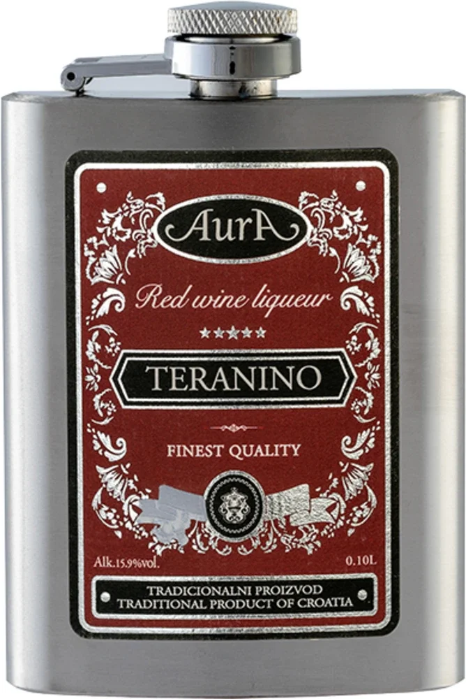 Liqueur Teranino Aura + bottle GB 0,1 l