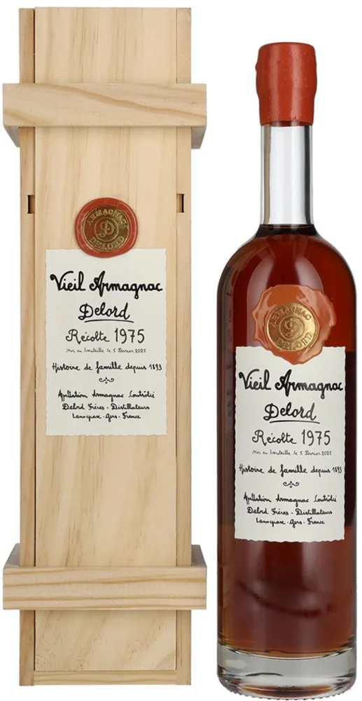 Armagnac Vieil Armagnac Delord Vintage 1975 + GB 0,7 l