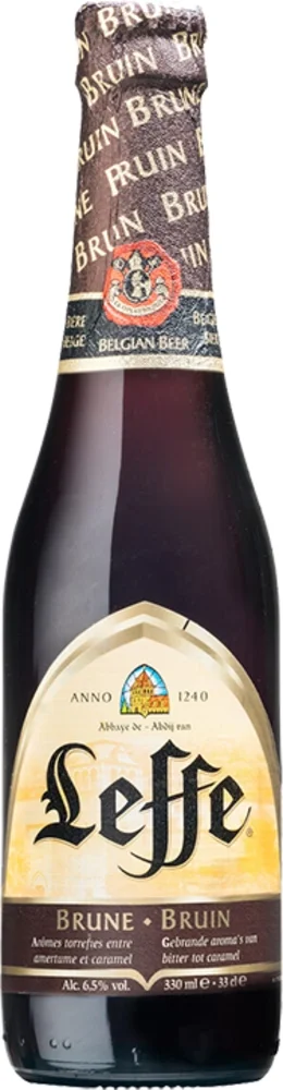Pivo Brune tamno Leffe 0,33 l