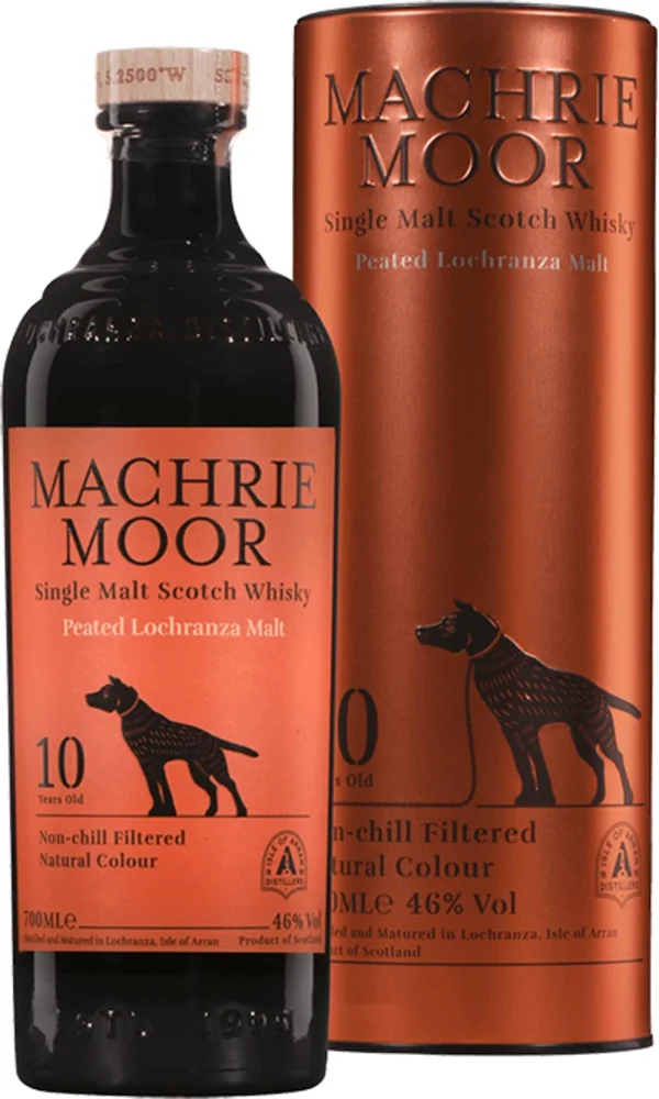 Scotch whisky Arran MACHRIE MOOR 10 Lochranza Malt + GB 0,7 l