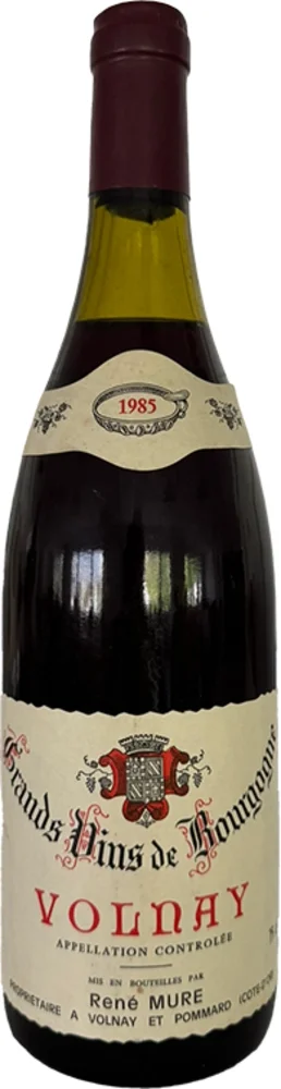 Wine Volnay 1985 Domaine Rene Mure 0,75 l