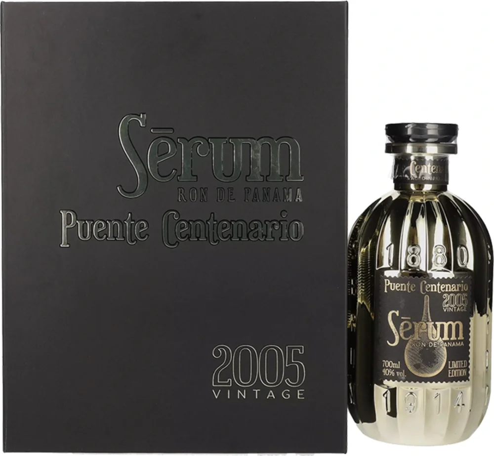 Rum Serum Puente Centenario Vintage 2005 + GB 0,7 l