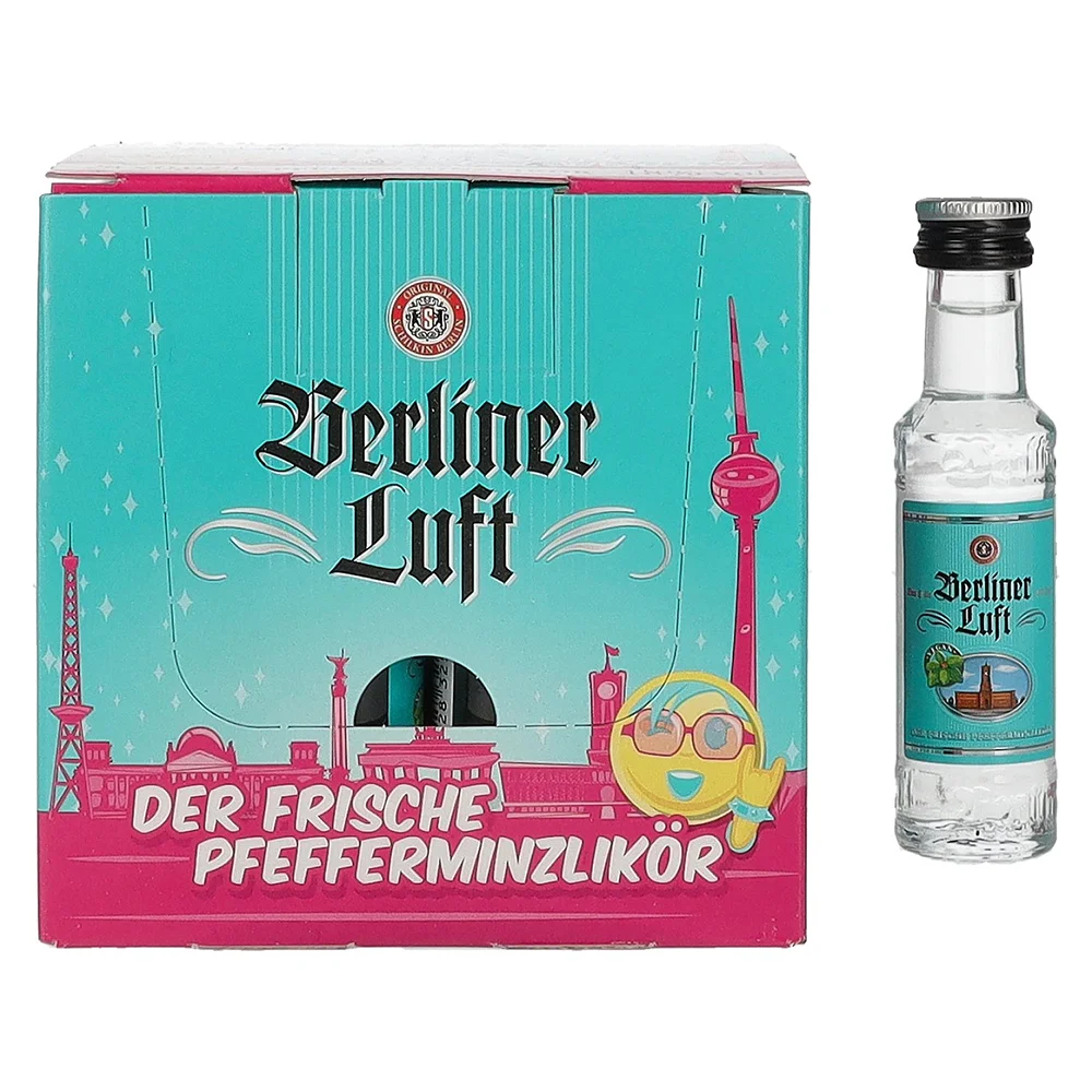 Liqueur Pfefferminzlikör DER FRISCHE Berliner Luft miniature 0,02 l