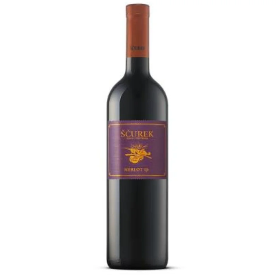 Wine Merlot UP 2016 Ščurek 0,75 l