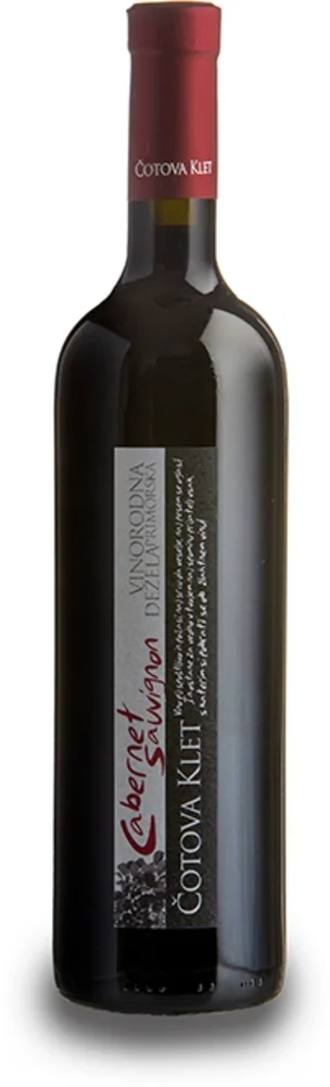 Vino Cabernet sauvignon 2014 Čotova klet 0,75 l