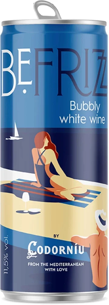 Pjenušavo vino Be Frizz White Codorniu 0,25 l