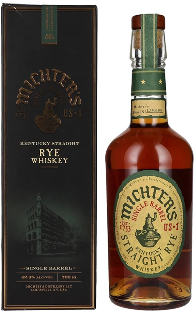 American Whiskey US1 Small Batch Kentucky Straight Rye Michter's + GB 0,7 l