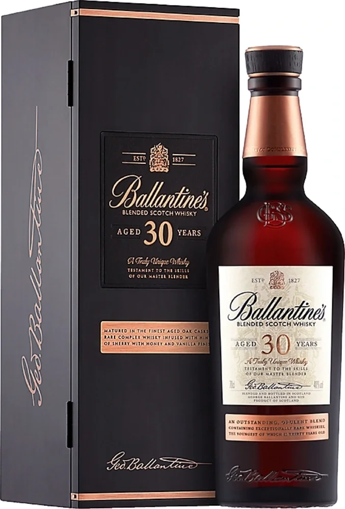 Škotski viski Ballantine's Finest 30y + GB 0,7 l