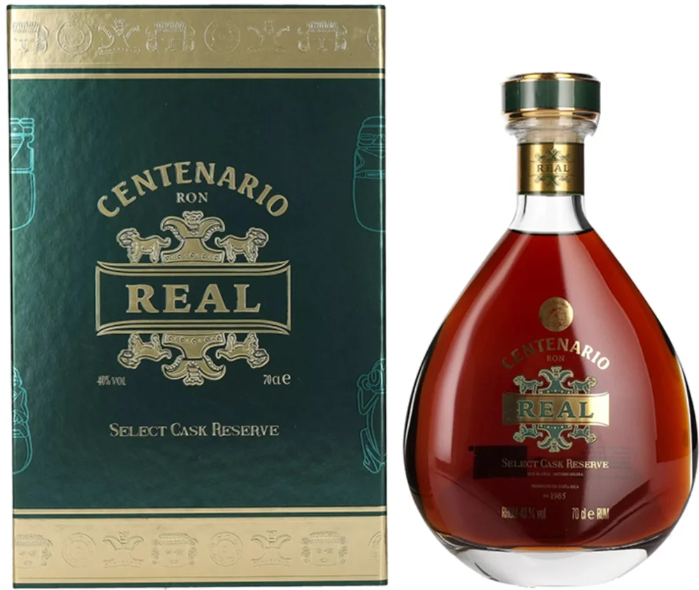 Rum Ron Centenario REAL Select Cask Reserve Rum + GB 0,7 l