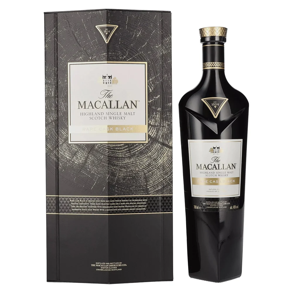 Scotch whisky Macallan Rare Cask Black + GB 0,7 l