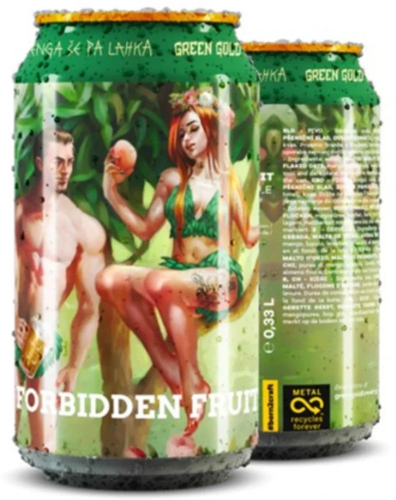 Pivo Ale Green Gold Forbidden Fruit PLO 0,33 l
