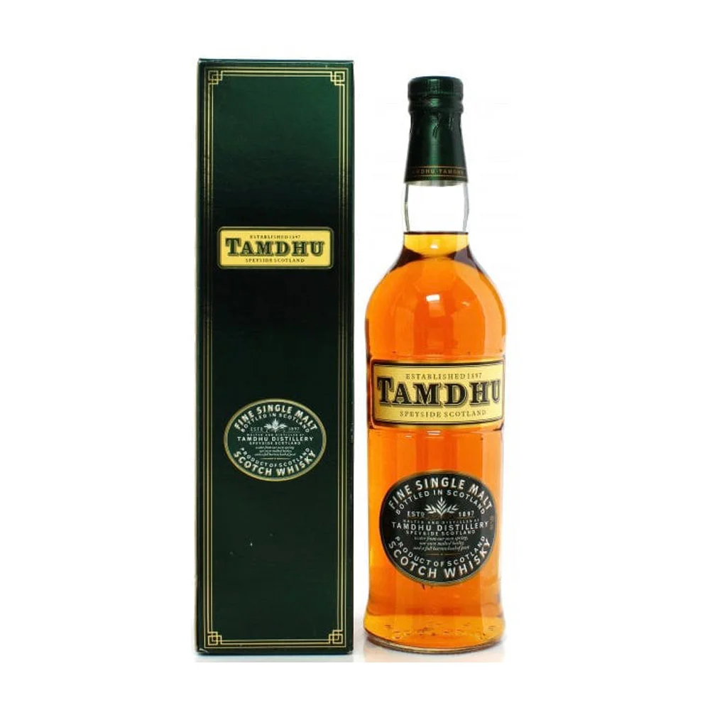 Škotski viski Tamdhu 10y Speyside Single Malt OLD BOTTLE + GB 0,75 l