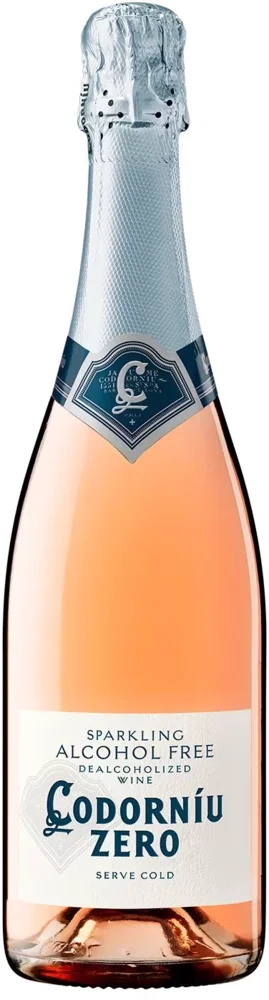 Sparkling wine Zero Rose 0% alc.. Codorniu 0,75 l