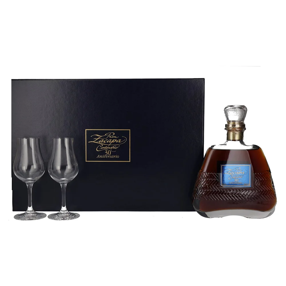 Rum Zacapa Centenario 30 Aniversario + Riedel set + GB 0,7 l