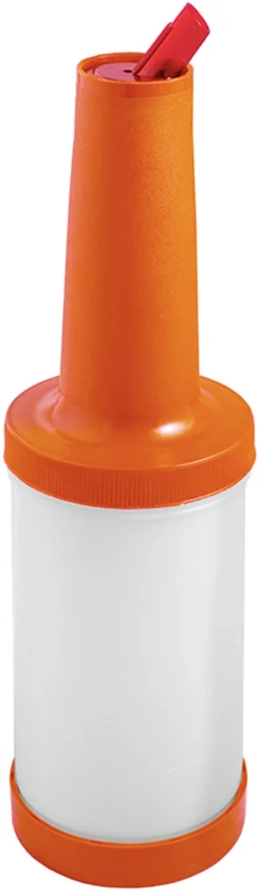 Bottle with pourer Speed Bottle Pro 1lit Orange Orsadrinks