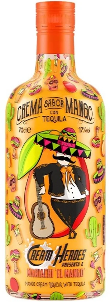 Liqueur Cream Heroes Tequila Mango 0,7 l