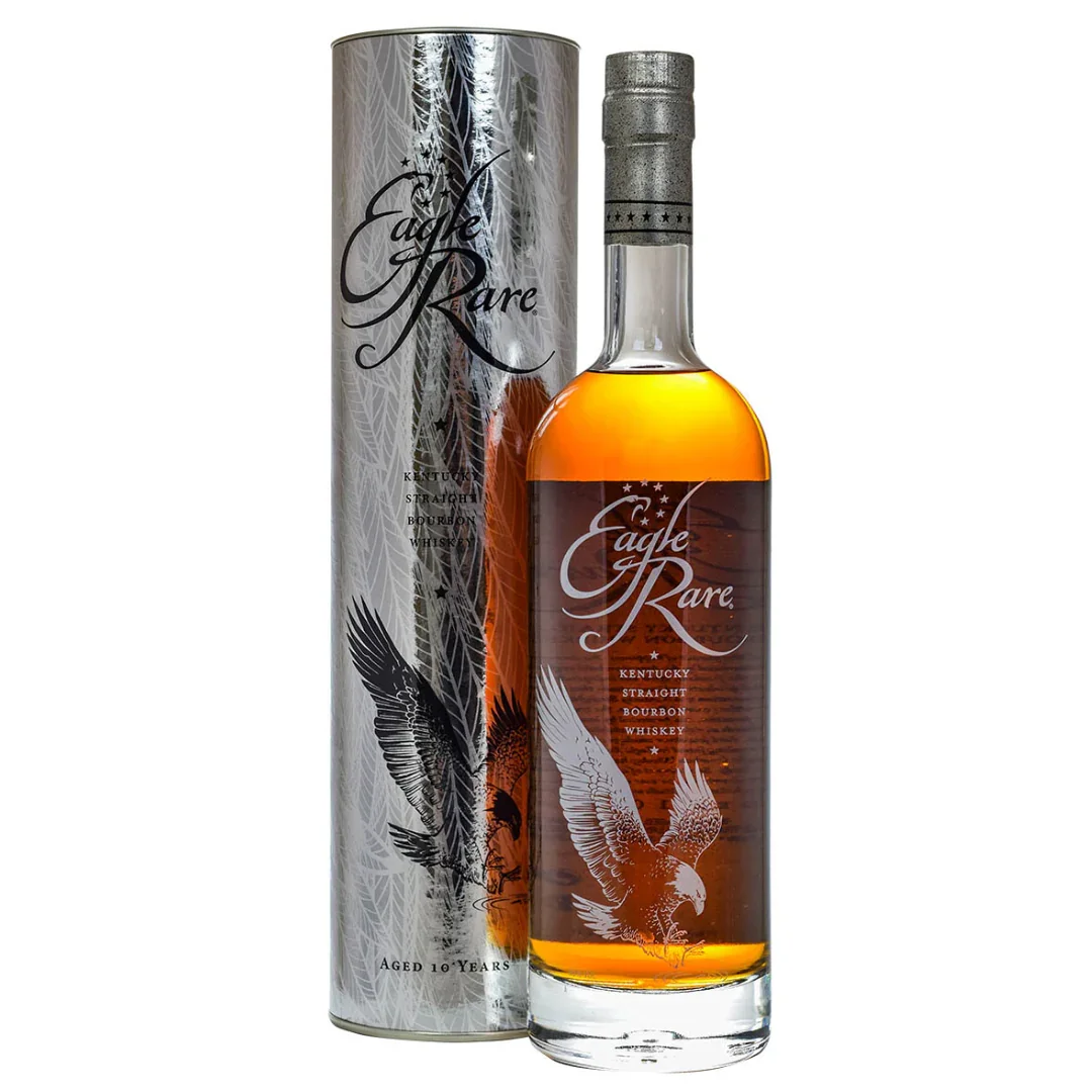 Američki viski Eagle Rare 10y Silver Tube Limited Old Kentucky Straight Bourbon + GB 0,7 l
