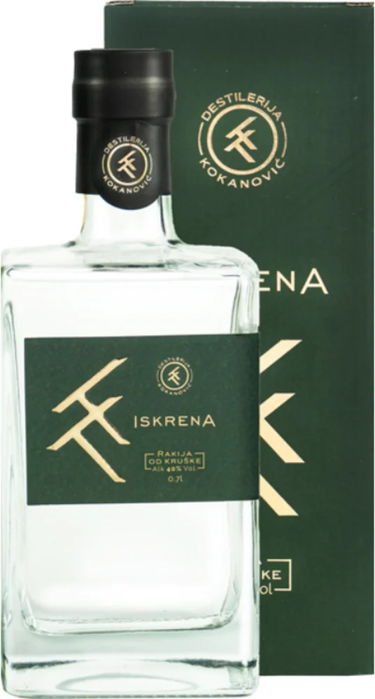 Voćna rakija Rakija od Kruške ISKRENA + GB 0,7 l