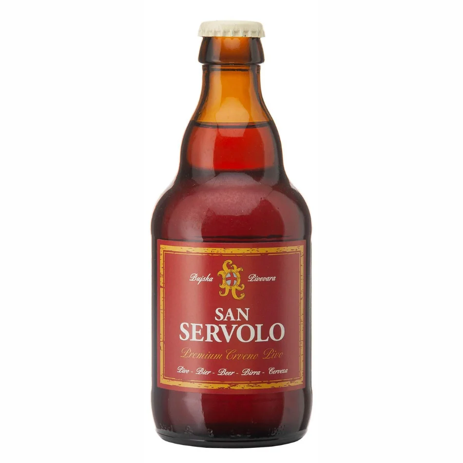 Pivo Crveno San Servolo STK 0,33 l
