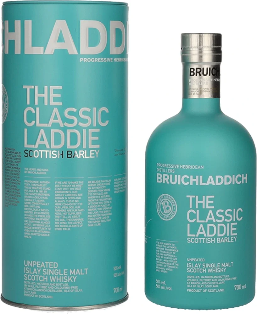 Škotski viski Bruichladdich THE CLASSIC LADDIE Single Malt + GB 0,7 l