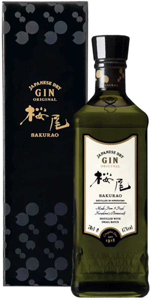 Gin Sakurao Original + GB 0,7 l