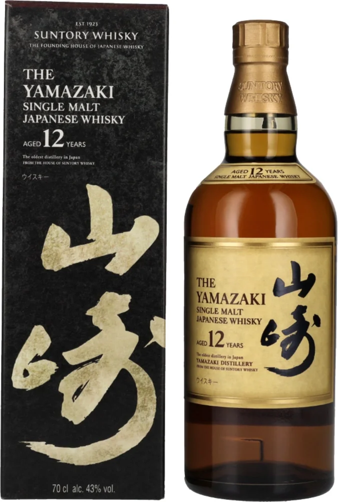 Japanski viski The Yamazaki Single Malt 12 YO Suntory + GB 0,7 l