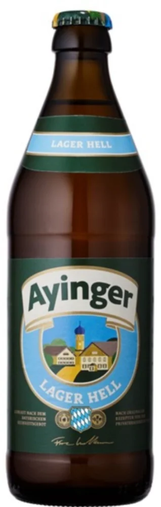 Pivo Lager Ayinger Lager Hell STK 0,5 l