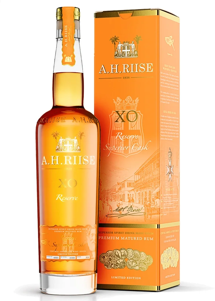 Rum Superior Cask Reserve XO A.H. Riise + GB 0,7 l