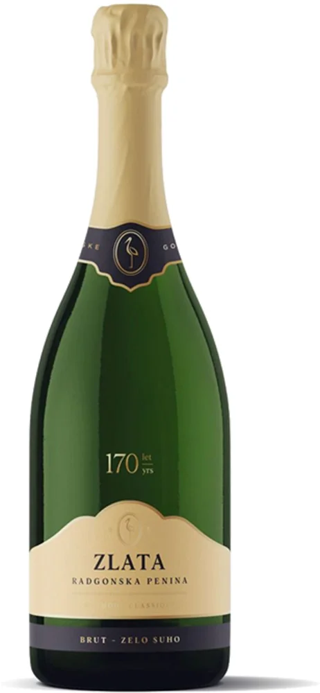 Pjenušavo vino Zlata Brut Radgonske gorice 0,75 l