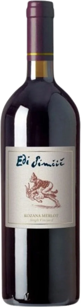 Wine Merlot Kozana 2016 Edi Simčič 0,75 l