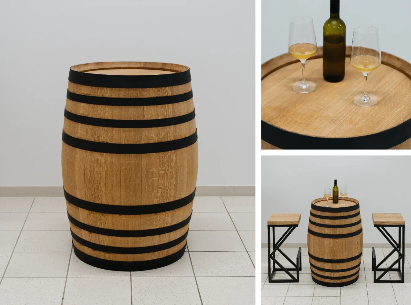 Decor Wine barrel MONTE (225l Barik Oak) Taraboss