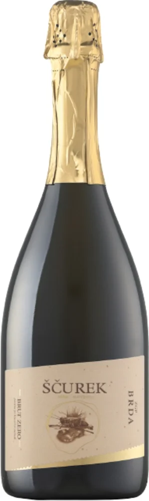 Pjenušavo vino Brut Zero Ščurek 2021 0,75 l