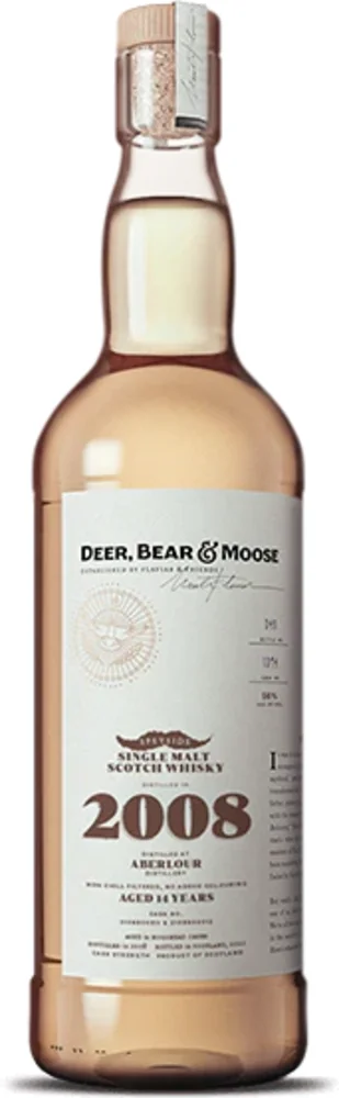 Škotski viski Deer, Bear & Moose Aberlour 2008 Movember Edition 0,75 l