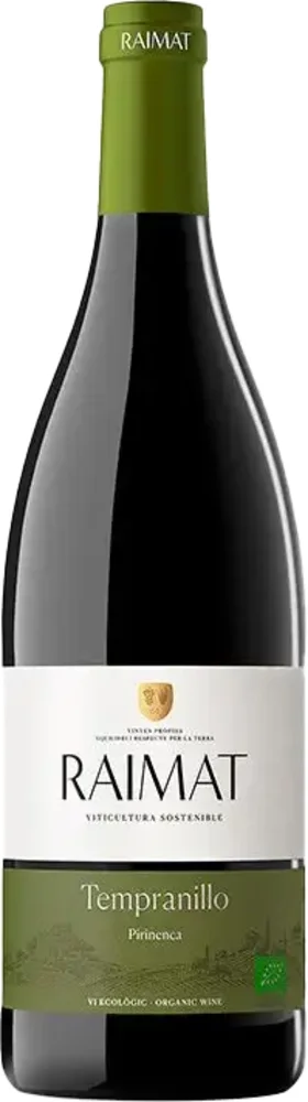 Wine Tempranillo Organic Raimat 0,75 l