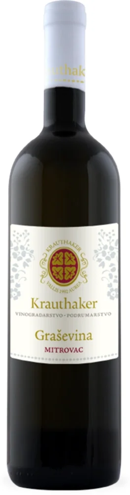 Vino Graševina Mitrovac Krauthaker 0,75 l