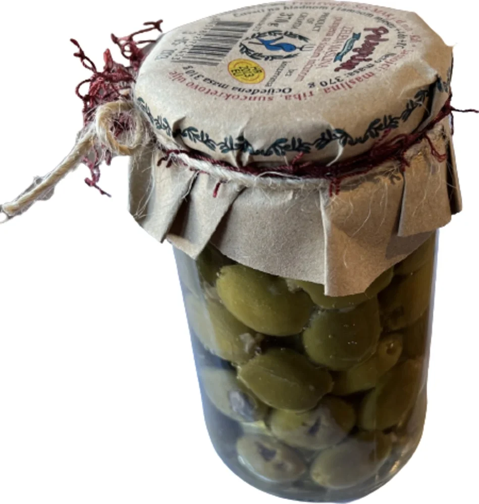 Zelene olive punjene s slanim inćunima Šišmar 370 g