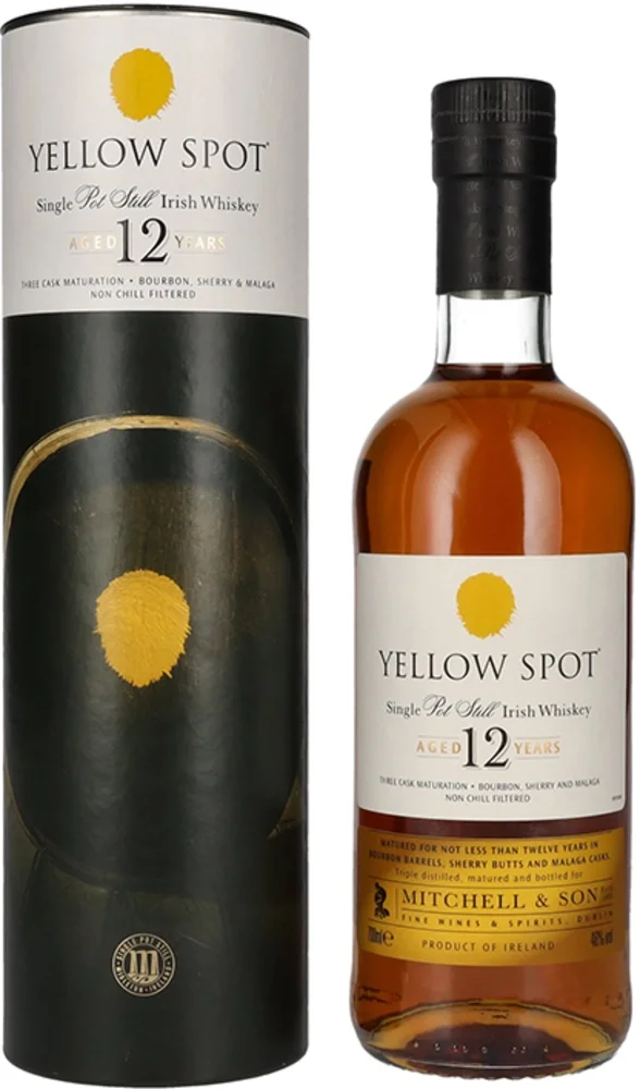 Irish Whiskey Yellow Spot Mitchell & Son + GB 0,7 l