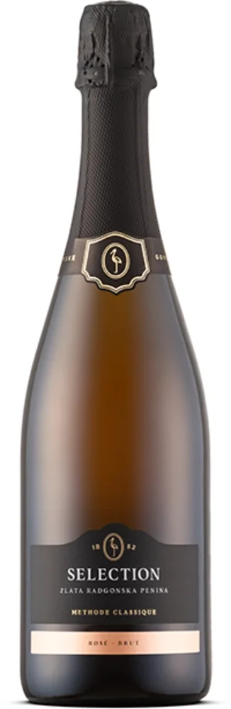 Sparkling wine Zlata Brut Rose Selection Radgonske gorice 0,75 l