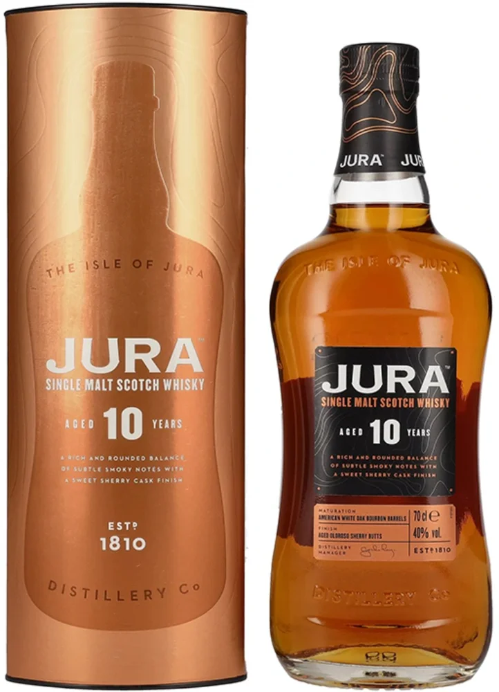 Scotch whisky Jura 10yo 0,7 l