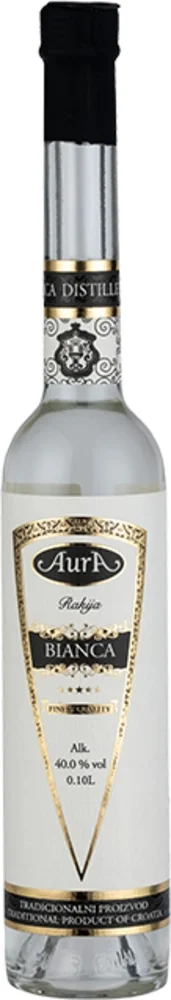 Fruit brandy Rakija Bianca Aura 0,1 l