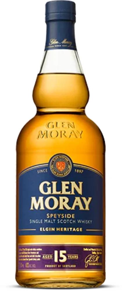 Scotch whisky Glen Moray 15 Year Old 0,7 l